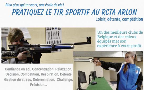 Pratiquez le tir sportif au RCTA Arlon