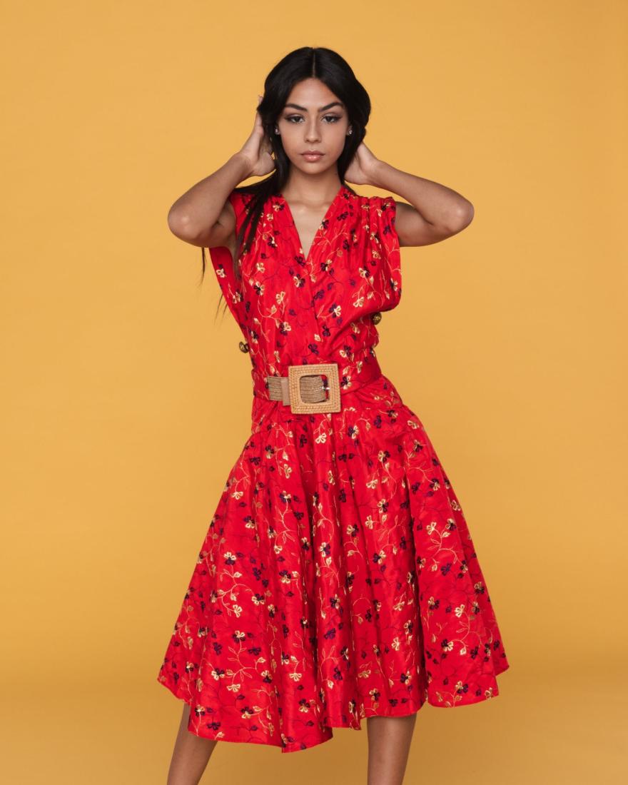 Robe flamboyante